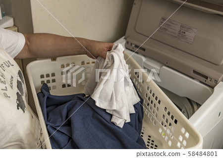 [Fully automatic washing machine washing] 58484801