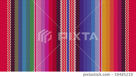 Blanket stripes seamless vector pattern. Blanket stripes seamless vector pattern. 58485219
