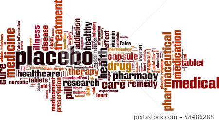 Placebo word cloud Placebo word cloud 58486288