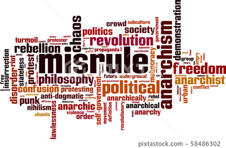 Misrule word cloud Misrule word cloud 58486302