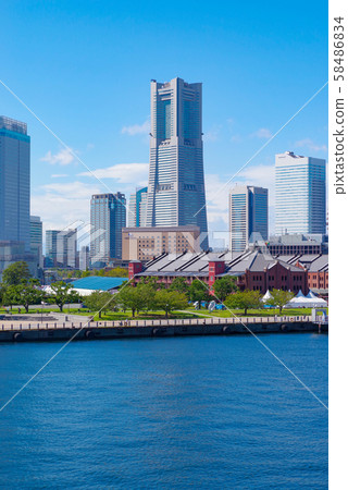 橫濱港未來城市景觀 橫濱港未來城市景觀 58486834