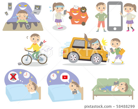 兒童孩子智能手機警報設置沒有線 58488299