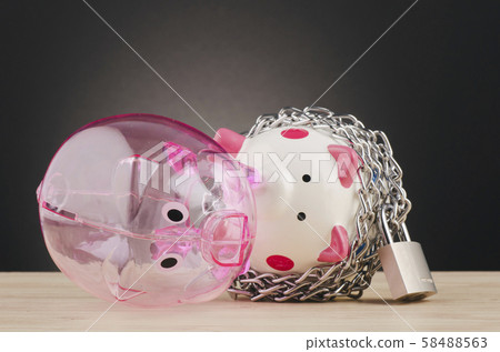 financial crisis or economic depression concept, 58488563