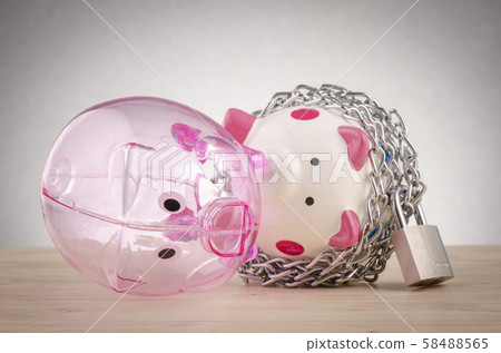 financial crisis or economic depression concept, 58488565