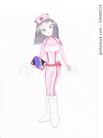 Nurse (Retro Future Style) 58489314
