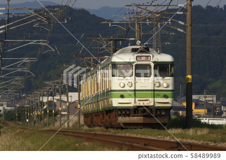 信越本線115盡頭 快速 照片素材 圖片 5849 圖庫