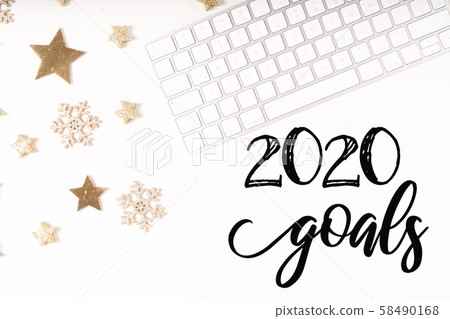 Christmas home office desk 58490168