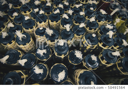 bamboo oil lamps for eid ul Fitr Celebration. bamboo oil lamps for eid ul Fitr Celebration. 58491564