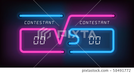 Vs Vector Icon Logo Versus Sign And Template Stock