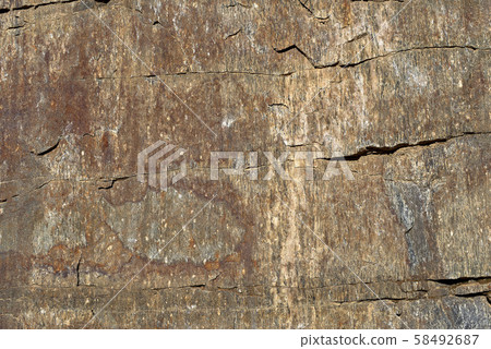 Rocks carved by sea water erosion. Stones texture and background. Rock texture 58492687
