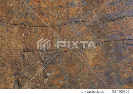 Rocks carved by sea water erosion. Stones texture and background. Rock texture Rocks carved by sea water erosion. Stones texture and background. Rock texture 58492691