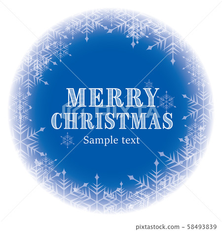 Christmas Snowflake Tree Message Card Christmas Snowflake Tree Message Card 58493839