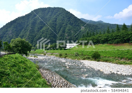 Niigata Prefecture Uono River Clear River Niigata Prefecture Uono River Clear River 58494841
