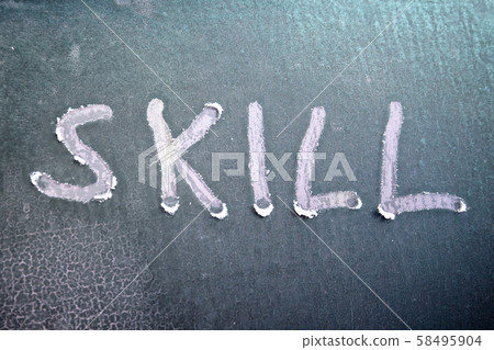 Skill, Education, Career and Business concept Skill, Education, Career and Business concept 58495904