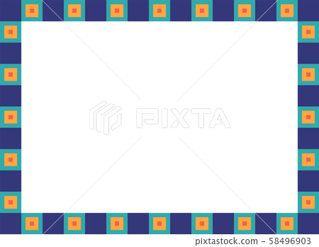 Simple horizontal frame - Stock Illustration [58496903] - PIXTA