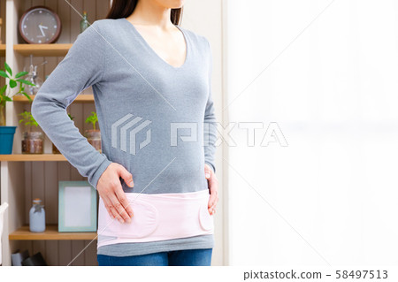 Pelvic belt detachment, early pregnancy, postpartum use 58497513