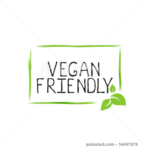 Vegan friendly label and high quality product badges. Bio Home made food Organic product Pure Vegan friendly label and high quality product badges. Bio Home made food Organic product Pure 58497878