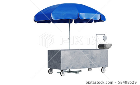 Blue street patio umbrella with showcase Blue street patio umbrella with showcase 58498529