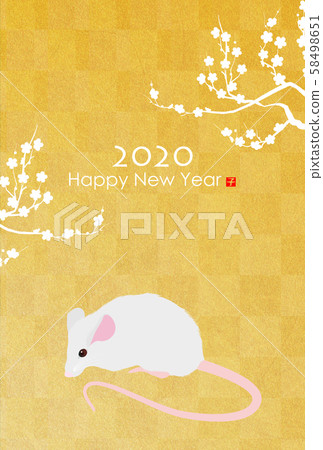 2020 New Year's card 58498651