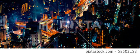 Aerial view of Tokyo, Japan Aerial view of Tokyo, Japan 58502158