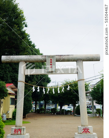Senba淺間神社的Torii(埼玉縣川越市) Senba淺間神社的Torii(埼玉縣川越市) 58504467
