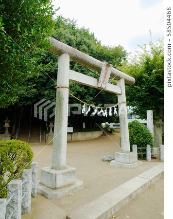 Senba淺間神社的Torii(埼玉縣川越市) Senba淺間神社的Torii(埼玉縣川越市) 58504468