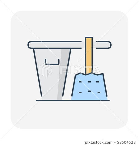 concrete testing icon concrete testing icon 58504528