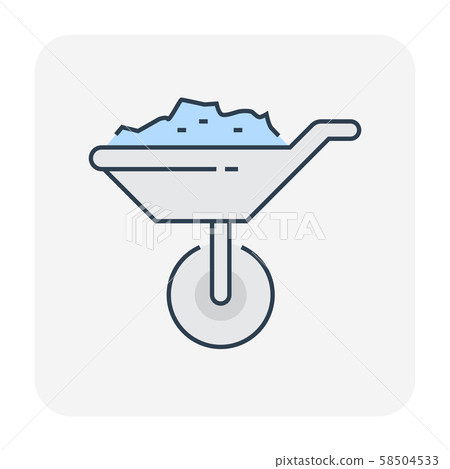 concrete testing icon 58504533