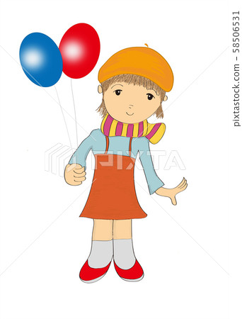 Balloon girl Balloon girl 58506531