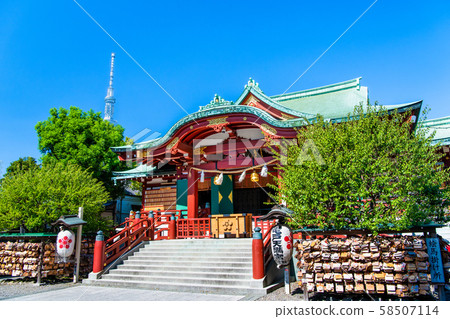 東京龜戶天神社和天樹 58507114