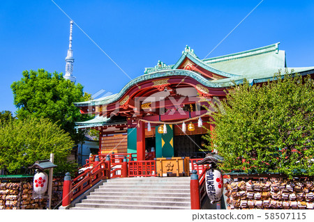 東京龜戶天神社和天樹 58507115
