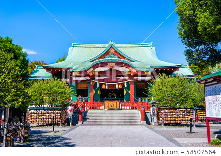 Tokyo Kameido Tenjinsha Shrine Tokyo Kameido Tenjinsha Shrine 58507564