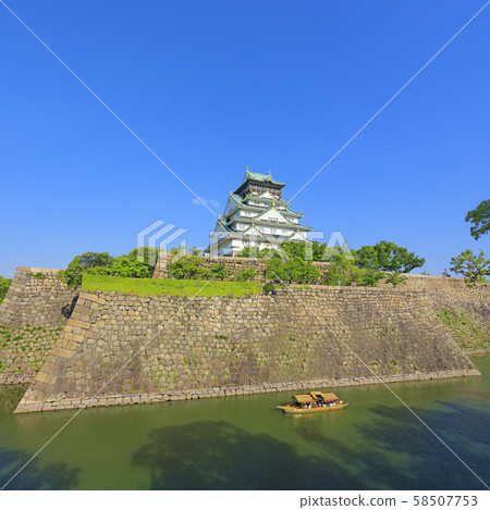 Osaka Castle West side (From Nishinomaru Garden) Osaka Castle West side (From Nishinomaru Garden) 58507753