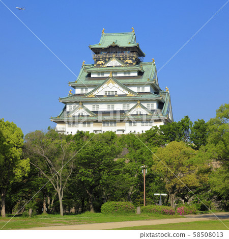 Osaka Castle West side (From Nishinomaru Garden) 58508013