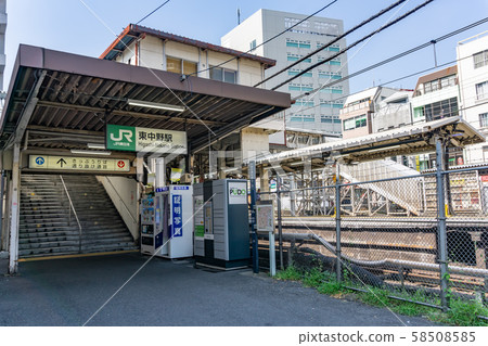 Higashinakano Station in front of the station 58508585