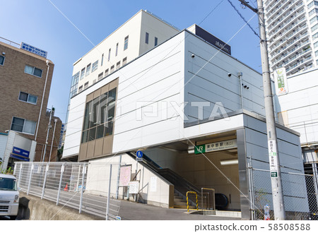 車站前的東中野站 58508588