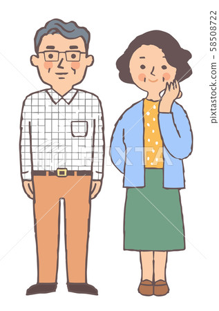 成熟的夫婦 58508722