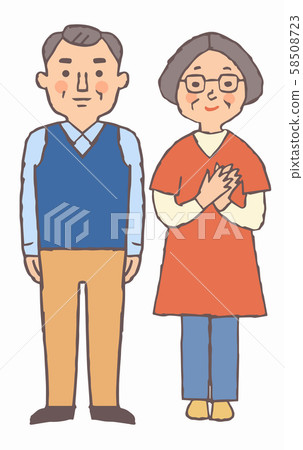成熟的夫婦 58508723