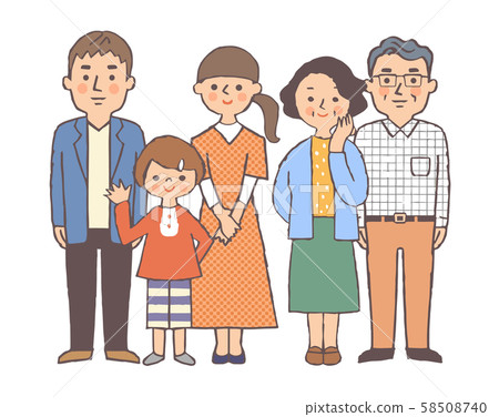 Third generation family Third generation family 58508740