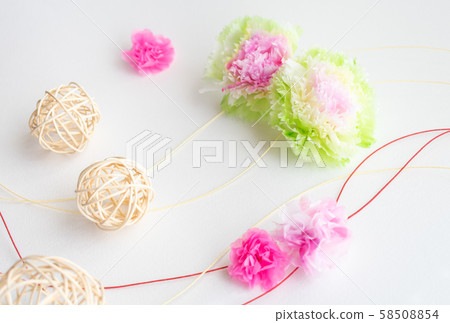 Handmade Paper Craft New Year background (32-1) 58508854