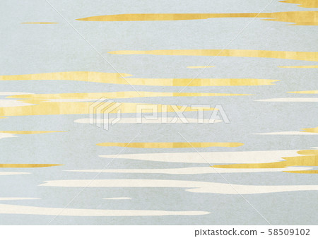Japanese paper texture background material-gold line Japanese paper texture background material-gold line 58509102