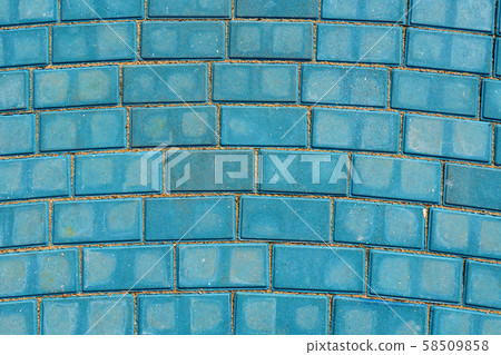 blue paving tile for background or texture blue paving tile for background or texture 58509858