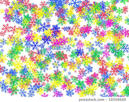 Multicolored abstract of object in white background Multicolored abstract of object in white background 58509888
