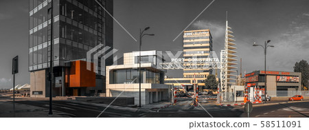Industrial port of Constanta, Romania 58511091