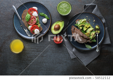 Sandwich healthy vegetable Sandwich healthy vegetable 58512112