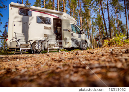 Family vacation travel RV, holiday trip in Family vacation travel RV, holiday trip in 58515062