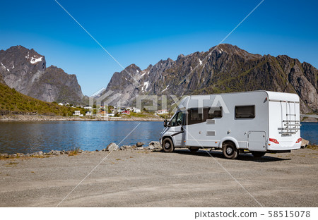 Family vacation travel RV, holiday trip in 58515078