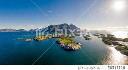 Henningsvaer Lofoten is an archipelago in the 58515116