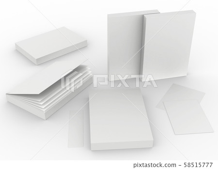 box, white, blank 58515777