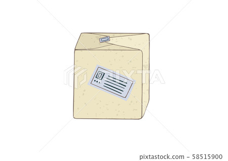 Parcel in a closed box. Parcel in a closed box. 58515900